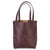 Contemporary Burgundy Calfskin Mini Puzzle Fold Tote For Sale - Image 3 of 7
