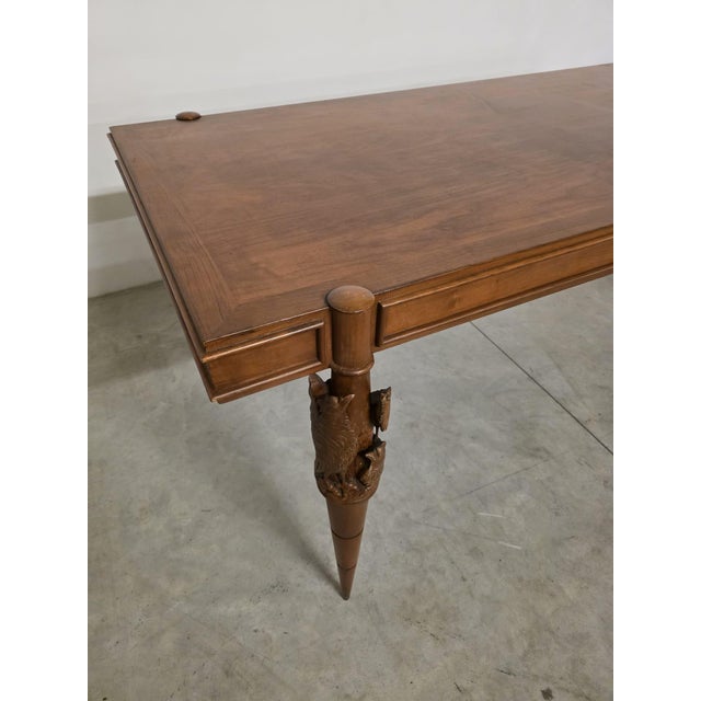 Table and Chairs attributed to Pierluigi Colli for Framar, 1950, Set of 7 For Sale - Image 10 of 13