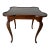 Vintage Hollywood Regency Italian Quatrefoil Wood Game Table For Sale