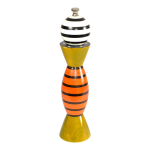 Early 21st Century Robert Wilhelm of Raw Design Aero Handmade Wooden Saltshaker Pepper Mill Grinder