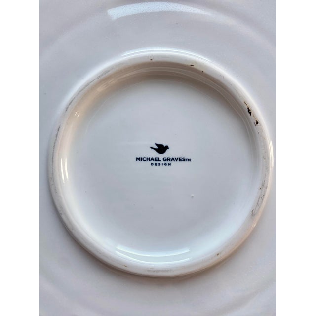 Contemporary Michael Graves Ceramic Chilled Food Serving Dish, Post-Modern Design For Sale - Image 3 of 18