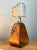 Mid 20th Century Vintage Mid-Century Modern Wood and Metal Stirrup Table Lamp For Sale - Image 5 of 12