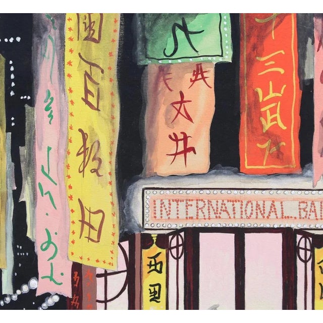 French School Artist, International Bar, 20th Century, Mixed Media For Sale - Image 5 of 13