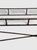 1970s Hollywood Regency Faux Bamboo Bronze Tone Metal Console Sofa Table For Sale - Image 4 of 15