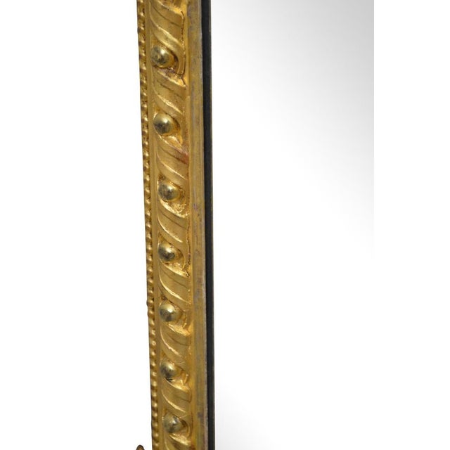 Antique Victorian Giltwood Wall Mirror, 1890s For Sale - Image 17 of 18