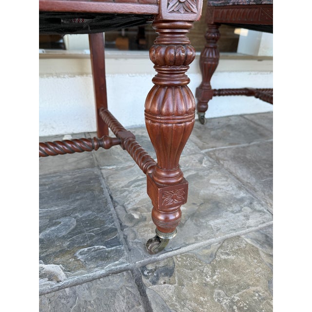 Renaissance Revival Dining Chairs, Pair For Sale - Image 11 of 15