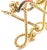 Gold Verdura 18k Yellow Gold Twisted Rope Openwork Wide Link Bracelet For Sale - Image 8 of 12