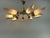 Vintage Brass and Glass Chandelier, 1960s For Sale - Image 12 of 12