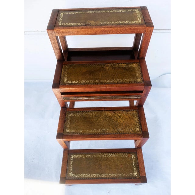 English Victorian Metamorphic Library Stair, Mid-19th Early 20th Century For Sale - Image 4 of 18