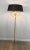 Neoclassical Brass Adjustable Floor Lamp with Swanheads For Sale - Image 6 of 13