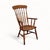Wood Windsor Armchair in Oak For Sale - Image 7 of 7