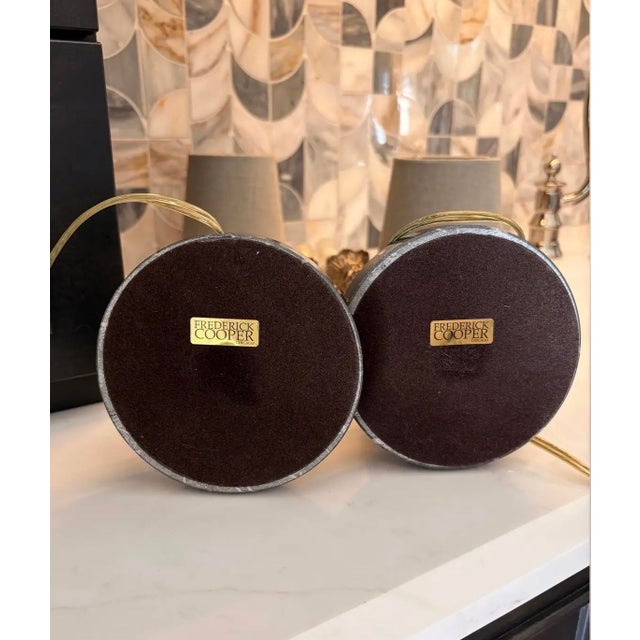 1990s 1990s Frederick Cooper Table Lamps - a Pair For Sale - Image 5 of 13