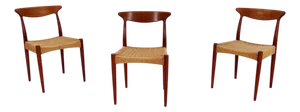 Vintage Danish Teak Dining Chair by Arne Hovmand-Olsen, 1960s