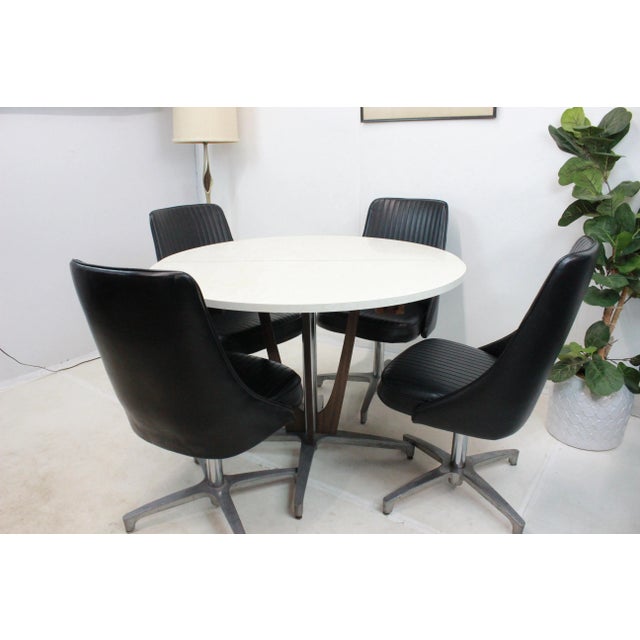 Mid 20th Century Mid Century Modern Chromcraft Dinette Set of 6 For Sale - Image 11 of 12
