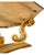 Wood Vintage Italian Florentine Hexagon Coffee Table Hand Painted Gold Gilt Hollywood Regency For Sale - Image 7 of 14