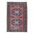 1970s Vintage Turkish Handmade Wool Cotton Pink Area Rug For Sale