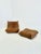 Togo Armchair with Ottoman in Cognac Leather by Michel Ducaroy for Ligne Roset, 2000s, Set of 2 For Sale - Image 14 of 14