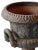 Victorian Cast Iron Garden Urn Victorian Style For Sale - Image 3 of 4