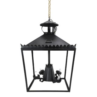 Vintage Regency Style Porch/Hall Chandelier For Sale