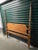 Mid-Century Four-Poster Headboard, Footboard and Sideboards. Beautiful hardwood construction with graceful finials and...