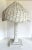 Vintage Woven Wicker Rattan Table Lamp For Sale - Image 9 of 13