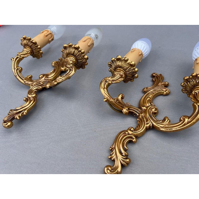 Vintage Wall Lamps, Set of 2 For Sale - Image 9 of 14