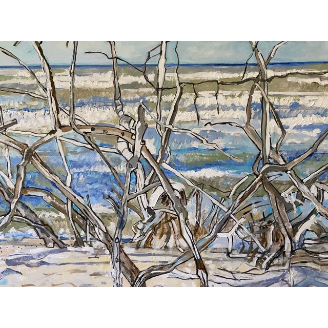 Coastal Tyka Original Oil Painting "Memories" For Sale - Image 3 of 3