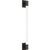 Chapman & Myers for Visual Comfort Signature Owen 30" Linear Bath Light in Bronze with White Glass For Sale