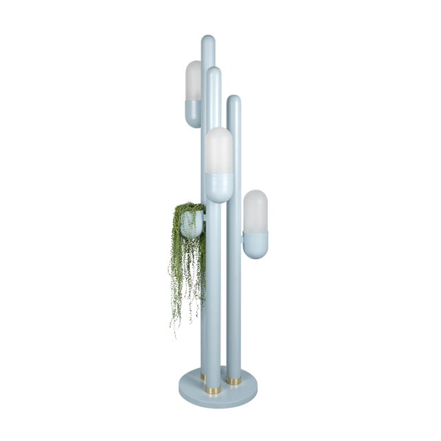 Cactus Floor Lamp by Creativemary For Sale - Image 9 of 14