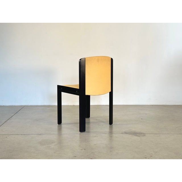 Black P300 Model Chairs by Joe Colombo for Pozzi, 1960s, Set of 6 For Sale - Image 8 of 18