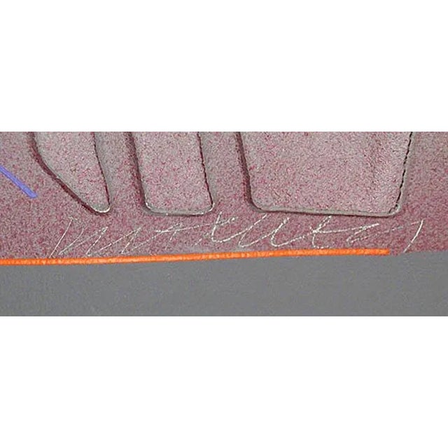 Impressionist Paul Maxwell "#1-84b Newbury" Signed #Ed Stencil Casting For Sale - Image 3 of 6