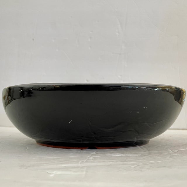 Boho Chic Tiger Serving Bowl For Sale In Los Angeles - Image 6 of 8