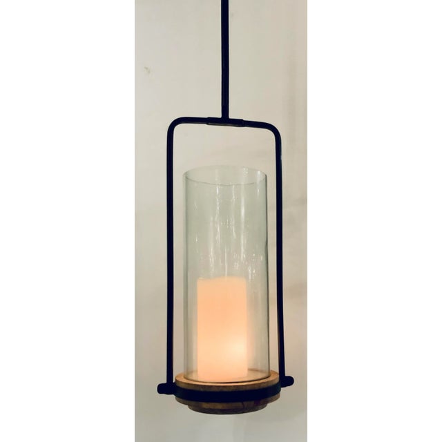 2020s Arteriors Organic Modern Sumter Candle Pendant For Sale - Image 5 of 5