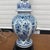 1990s 1990s Blue and White Pottery Lamp Attributed to Royal Delft For Sale - Image 5 of 5
