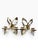 Vintage Mascot Pat Pending Gold Tone Mid-Century Modern Wall Candle Sconces, Pair For Sale - Image 4 of 6