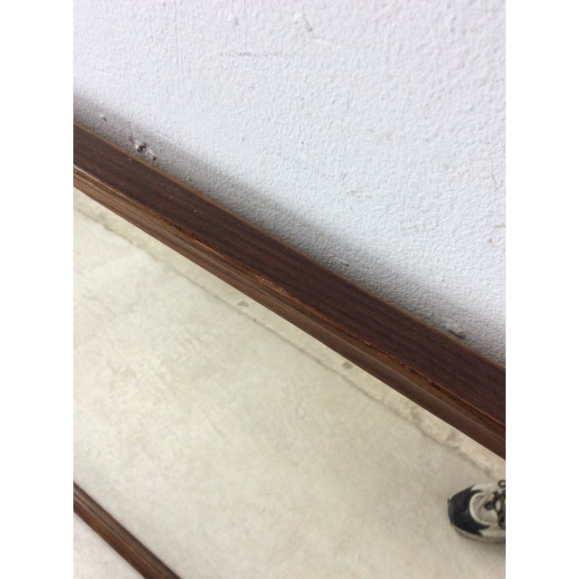 Mid Century Modern Long Rectangular Mountable Wall Mirror Dresser Mirror For Sale - Image 12 of 18