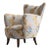 Mid-Century Accent Chair in Dedar Milano, ‘Say Goodbye Flora’ For Sale