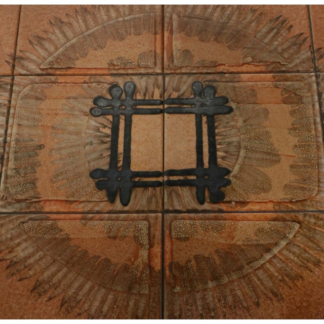 Mid-Century Modern Late 20th Century Uldum Danish Modern Tile Top Coffee For Sale - Image 3 of 5