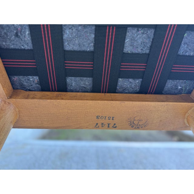 1940s Conant Ball Solid Maple Lounge Chairs, Restored Pair For Sale - Image 11 of 11