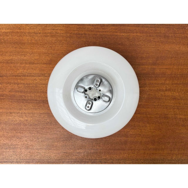 Mid-Century Modern Minimalist Ceiling or Wall Lamp by Wilhelm Wagenfeld for Lindner, Germany, 1950s For Sale - Image 10 of 11