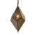 Moroccan Vintage Moroccan Brass Prism Pendant Light For Sale - Image 3 of 8