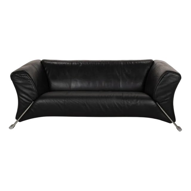 322 Leather 2-Seater Sofa from Rolf Benz For Sale