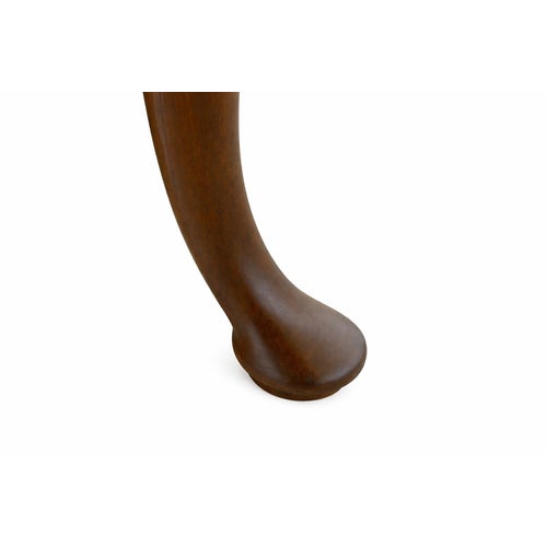 Traditional Robert Whitley Solid Walnut Drop Leaf Dining Table For Sale - Image 3 of 10