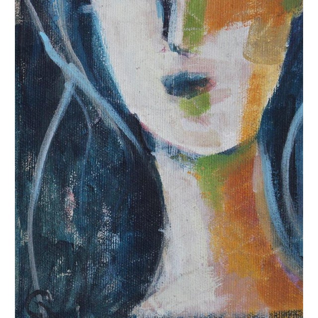Hidden Portraits IV, 1980s, Acrylic on Canvas, Framed For Sale - Image 10 of 14