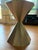 Donghia “Entropy” Sculptural 60" Round Glass Dining Table Attributed to Donghia For Sale - Image 4 of 5
