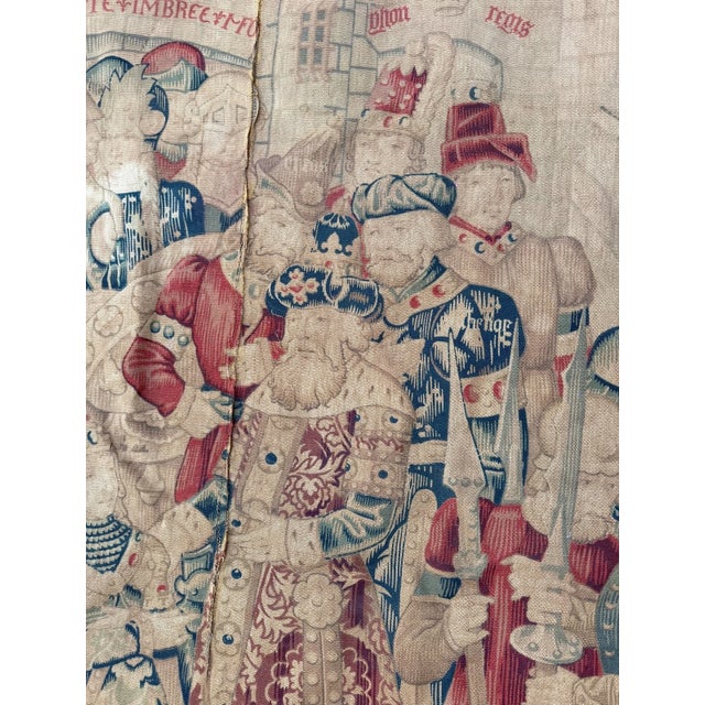 Up for sale is a very large, very high quality, antique Gothic adaptation of the War of Troy tapestry, originating from...