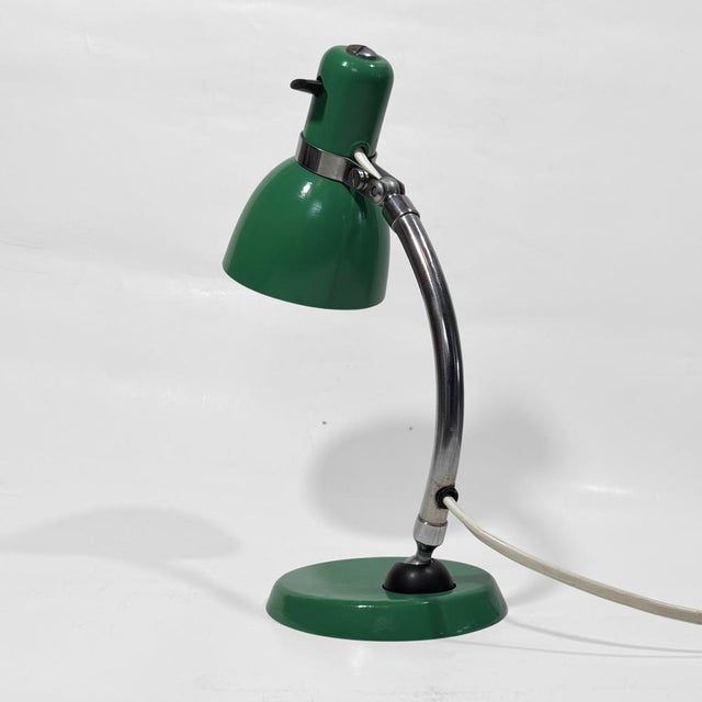1930s Vintage Swedish Table Lamp from Bröderna Malmströms Metallvarufabrik, 1950s For Sale - Image 5 of 13