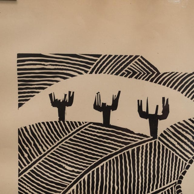 Concha Ibáñez, Castilla Landscape, 1970s, Oil on Canvas, Framed For Sale - Image 7 of 13