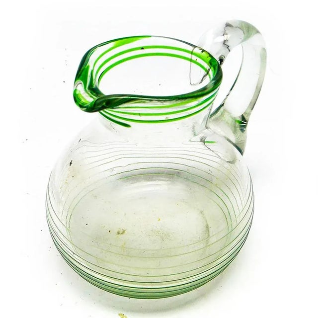 Art Nouveau Milk Jug from Poschinger, Early 1900s, 1890s For Sale - Image 5 of 7