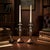 Late 20th Century Vintage Two Tone Candlesticks-Silver Plate-Copper-Brass-Pair-Metal-Taper Holders For Sale - Image 5 of 11